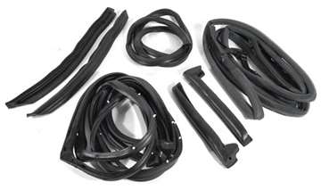 1-X2190 73-77 Weatherstrip Kit. Body Coupe 77 Early 9 Piece - Import